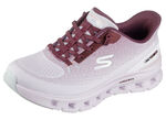 SKECHERS, trendy damessneakers, met voorgevormde instaphak WEISS-BORDEAUX